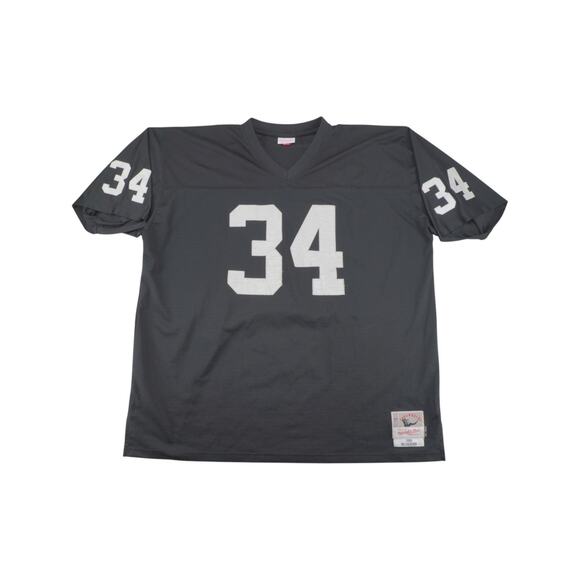 Mitchell & Ness Bo Jackson Raiders Jersey 34 Black Size 60 4XLB Legacy Collect - Picture 1 of 12